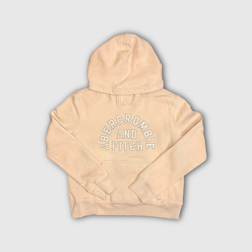 Abercrombie & Fitch Kids Pullover Hoodie - Kid's - 9/10 - Peach